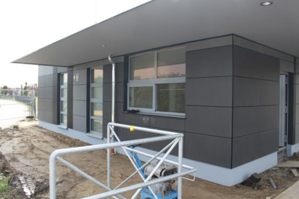 Keramikfassade